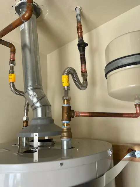 Water heater installation and plumbing repair in West Melbourne